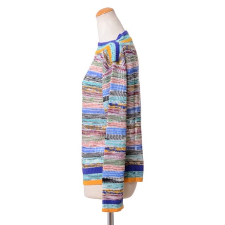 ミッソーニ Missoni ボートネックセーター レーヨン羊毛 ミックス