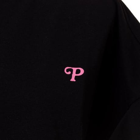 フィロソフィ PHILOSOPHY 半袖ショート丈カットソー コットンジャージー ブラック