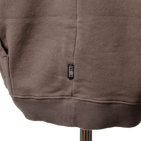 エムエムシックス メゾンマルジェラ MM6 MAISON MARGIELA Vネックトレーナー コットン ブラウン