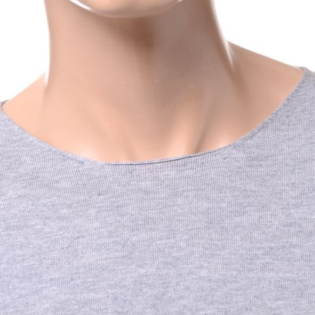 ロベルトコリーナ Roberto Collina セーター コットンカシミヤ メランジグレー
