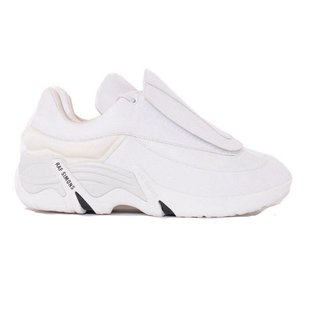 RAF SIMONS（ラフ・シモンズ） ローカット レザースニーカー ホワイト セール】【RAF SIMONS / ラフ シモンズ】(RUNNER)CYLON-21WHITE