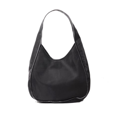 ステラマッカートニー stella mccartney ロゴホーボーバッグ メッシュ ブラック