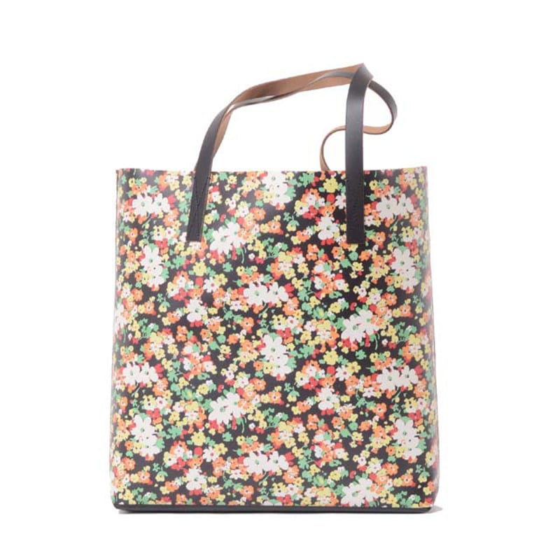 マルニ Marni LOVERS PRAIRIE 中ショッピングバッグ PVC レッドポップド 