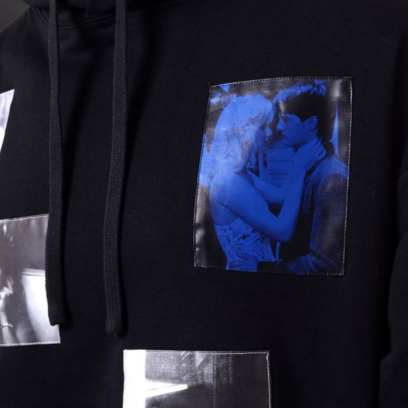 RAF SIMONS ラフシモンズ パッチピクチャープリントフーデットパーカー