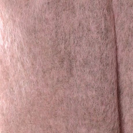 マルニ Marni ピンクストライプスカーフマフラー モヘアアルパカ プルーンバイオレット