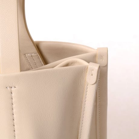 プロエンザスクーラー Proenza Schouler ツイントートバッグ ナッパーレザー アイボリー