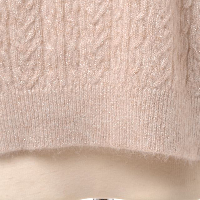 ブルネロクチネリ Brunello Cucinelli ラメ糸ケーブルニットセーター