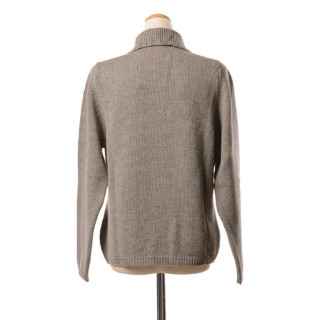 インポートブランド import brand HAWICO Scotland（ホイコ スコットランド）襟付きカーディガン カシミア モカ茶
