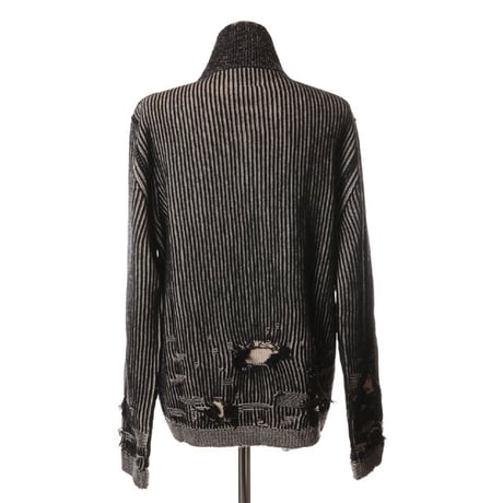 エムエムシックス メゾンマルジェラ MM6 MAISON MARGIELA リバーシブルジッパーブルゾン ウールなど ブラック