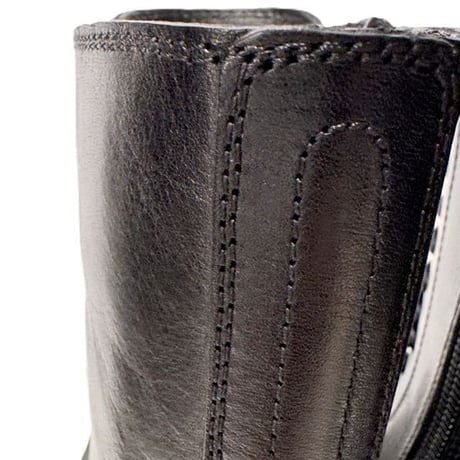 アンドゥムルメステール ann demeulemeester レースアップ編み上げブーツ レディース レザー ブラック 正規取扱