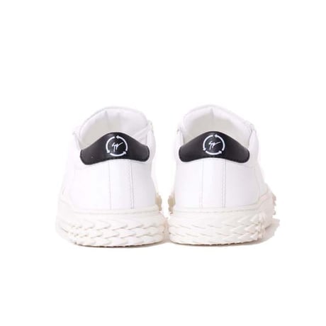 ジュゼッペザノッティ GIUSEPPE ZANOTTI ローカットスニーカー エコファブリック ホワイト