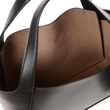ステラマッカートニー stella mccartney ロゴラージスタッズトートバッグ ヴィーガン素材 ブラック 正規取扱