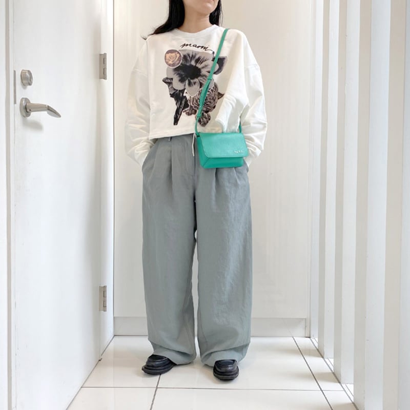 マルニ Marni ショルダーレザーバッグ 牛革羊革 グリーン マルニ Marni ショルダーレザーバッグ 牛革羊革 グリーン