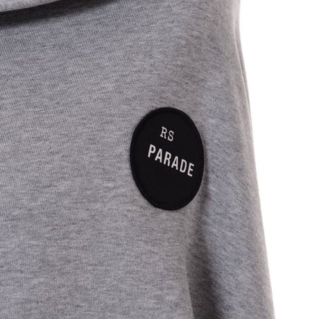 ラフシモンズ RAF SIMONS ミディアムレングスフリースケープ コットン グレー