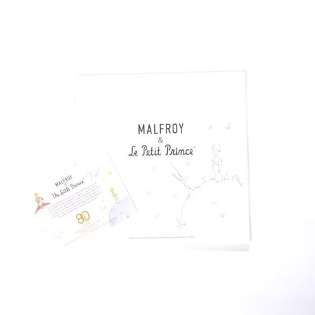 インポートブランド import brand マルフロイMalfroyミニ型星の王子様ストール シルクサテン ピンクブルー