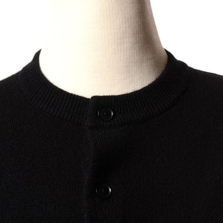 エクストリームカシミヤ extreme cashmere x little2長袖カーディガン カシミヤ ブラック