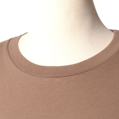 エムエムシックス メゾンマルジェラ MM6 MAISON MARGIELA MargielaSixTシャツ コットン ライトブラウン