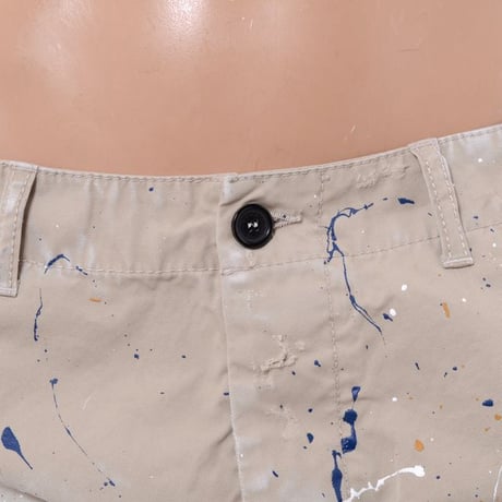 ディースクエアード Dsquared2 スキッパーフィット コットン ベージュ