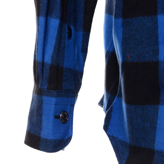 ルシアンペラフィネ Lucien Pellat Finet 背中スカルシャツ ネル