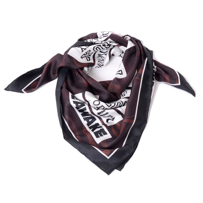 ラフシモンズ RAF SIMONS ビッグフラール・ストール シルク ヒッピー