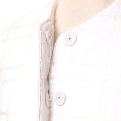 ロシャス ROCHAS ノーカラーコート ストレッチ ナチュラル