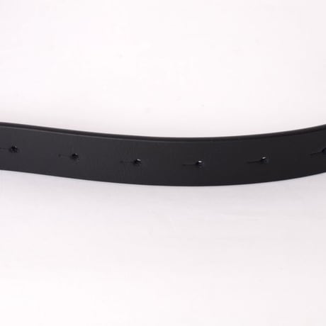 エムエムシックス メゾンマルジェラ MM6 MAISON MARGIELA Numericシグネチャー ベルト 牛革 ブラック