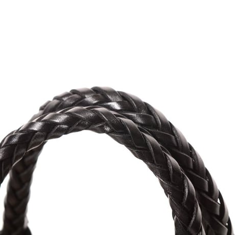 インポートブランド import brand ブルーノロッシ BRUNO ROOSI ラージメッシュ編みバッグ 牛革 ブラック 正規取扱