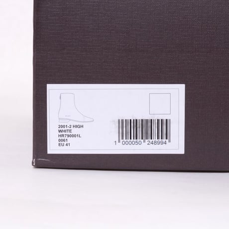 ラフシモンズ RAF SIMONS ランナー RUNNER 2001 HIGH レザー ホワイト