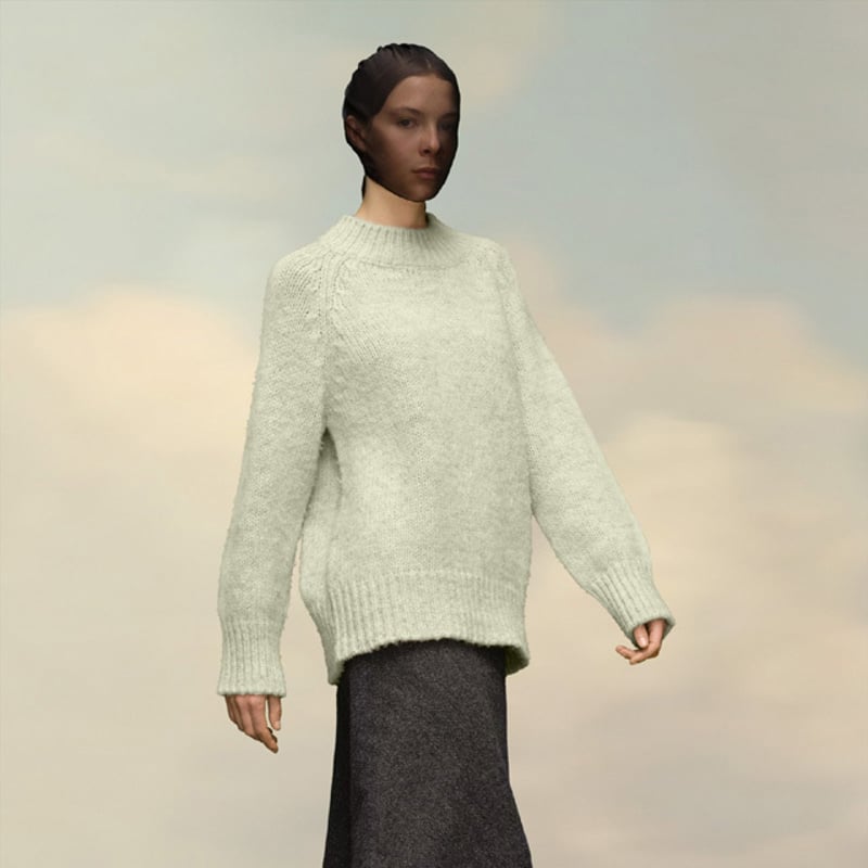 メゾン マルジェラ Maison Margiela ボタニカルダイセーター アルパカ 