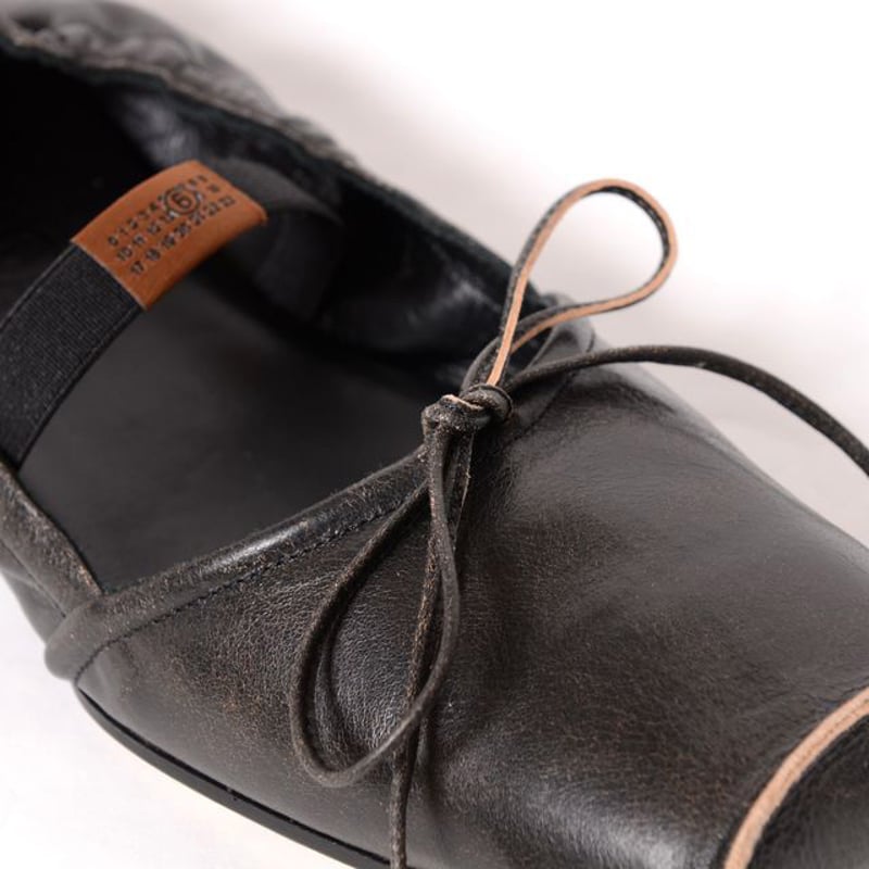 エムエムシックス メゾンマルジェラ MM6 MAISON MARGIELA スクエアトゥ