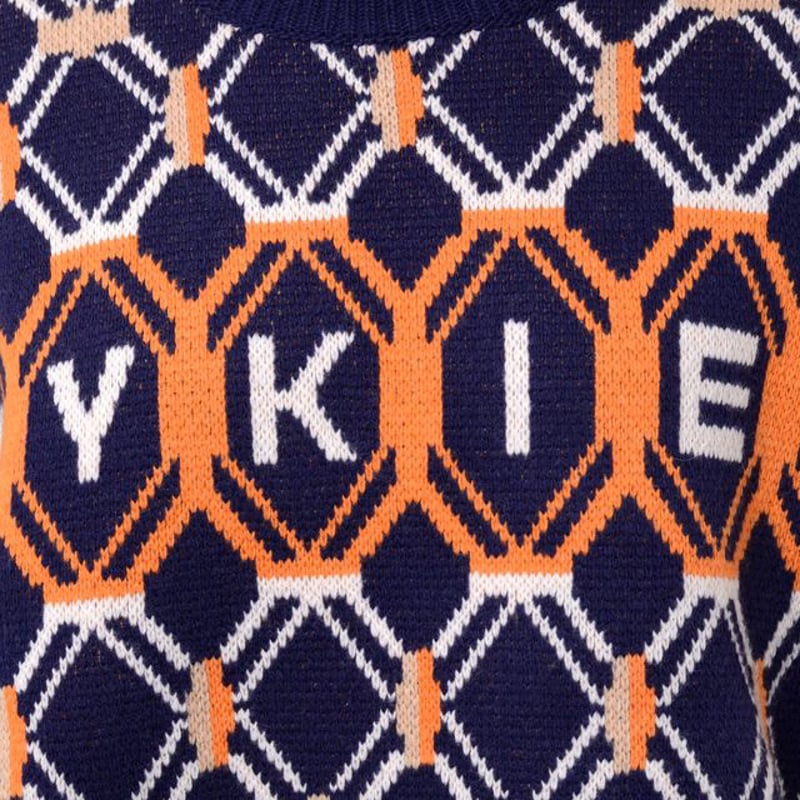 ソニアリキエル SONIA RYKIEL ハイネックロゴセーター ウール