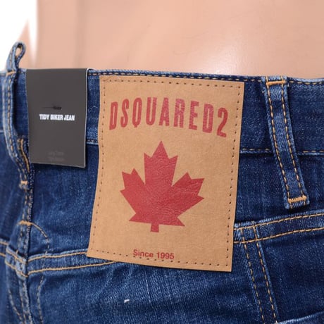 ディースクエアード Dsquared2 タイディバイカージーンズ コットンストレッチ ウォッシュ
