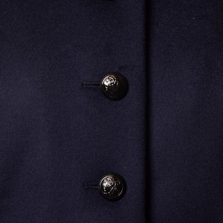 プルーンゴールドシュミット prune goldschmidt スタンドカラージャケット ウール ネイビー