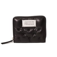 メゾン マルジェラ Maison Margiela グラムスラムエンブロイダーウォレットスモール ブラック