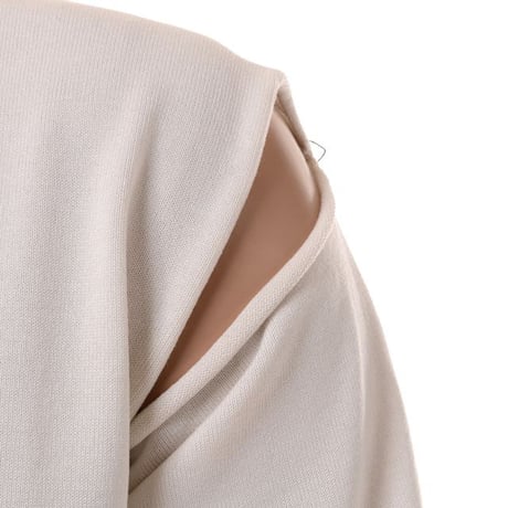 エムエムシックス メゾンマルジェラ MM6 MAISON MARGIELA カーディガン ポリエステル ホワイト