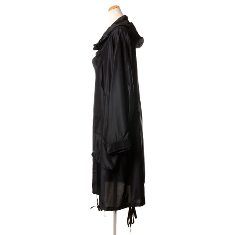 ANN DEMEULEMEESTER モッズコート XXS ブラック(アンドゥムル ANN DEMEULEMEESTER モッズコート XXS ブラック(アンドゥムル