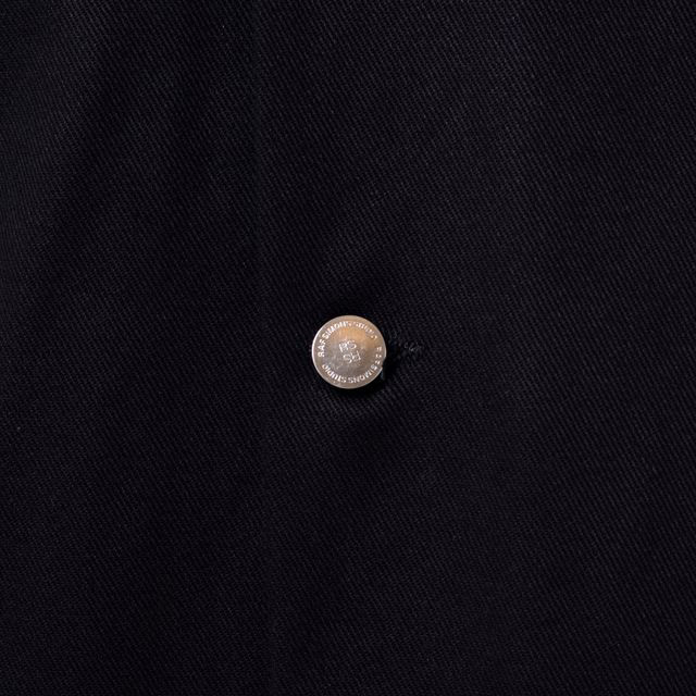 RAF SIMONS ラフシモンズ デニムラボコート コットン ブラック | YOKOAUNTY