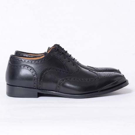 アレキサンダーマックイーン Alexander McQueen ウイングチップシューズ ブラック
