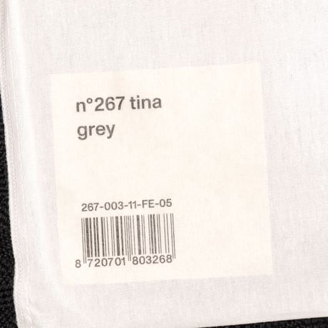 エクストリームカシミヤ extreme cashmere x n267 tina半袖セーター コットンカシミア グレー 正規取扱
