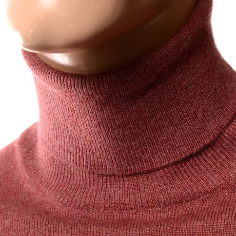 ブルネロクチネリ Brunello Cucinelli タートルネック長袖セーター カシミヤ ボルドー