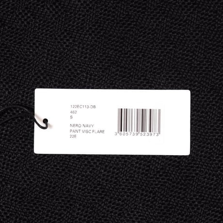 ソニアリキエル SONIA RYKIEL センタープリーツニットパンツ ジャージー ミッドナイトブルー