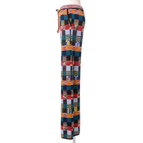 ミッソーニ Missoni ニットパンツ 羊毛 ミックス