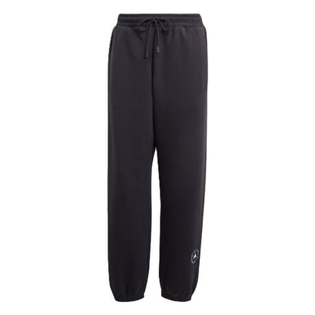 ステラマッカートニー stella mccartney アディダス adidas レギュラースゥエットパンツ コットン混合 ブラック 正規取扱
