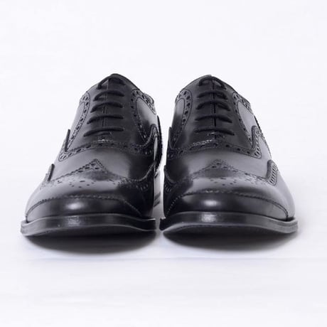 アレキサンダーマックイーン Alexander McQueen ウイングチップシューズ ブラック
