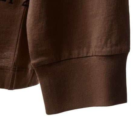 エムエムシックス メゾンマルジェラ MM6 MAISON MARGIELA ナンバリングロングTシャツ コットン ライトブラウン