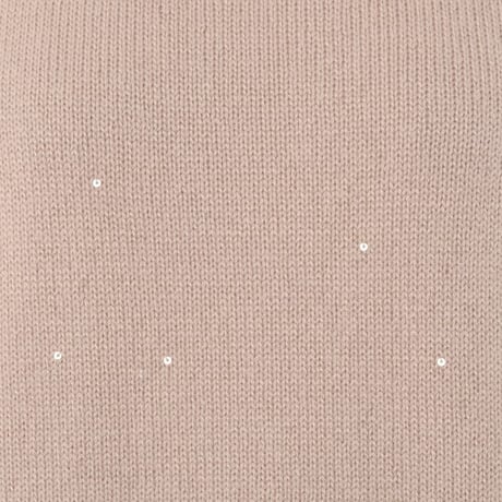 ブルネロクチネリ Brunello Cucinelli 丸襟長袖セーター カシミアシルク ベージュ