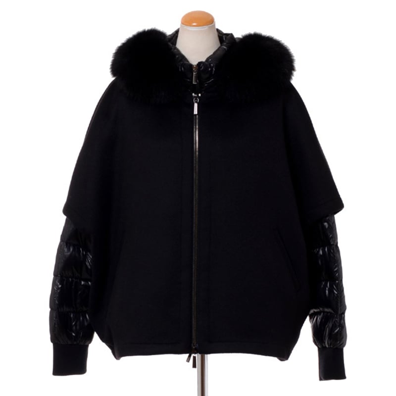 インポートブランド import brand MooRER ケープジャケット付きファー 