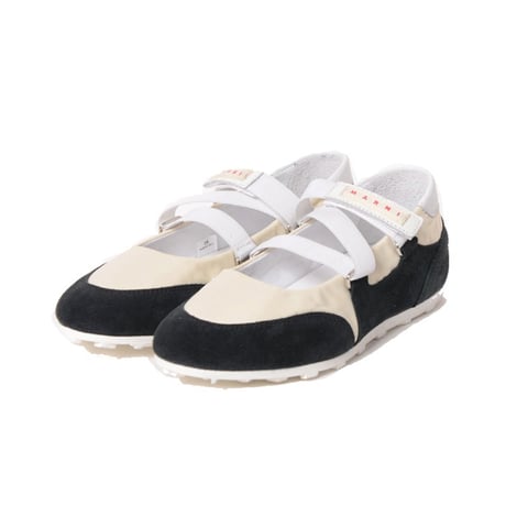 マルニ Marni Softy Soccer スニーカー オフホワイトネイビー