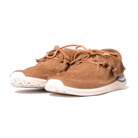 ビズビム visvim マリシートシャーマンフォーク スェード キャメル