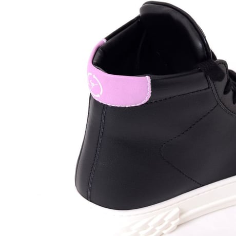 ジュゼッペザノッティ GIUSEPPE ZANOTTI ハイカットスニーカー エコファブリック ブラック